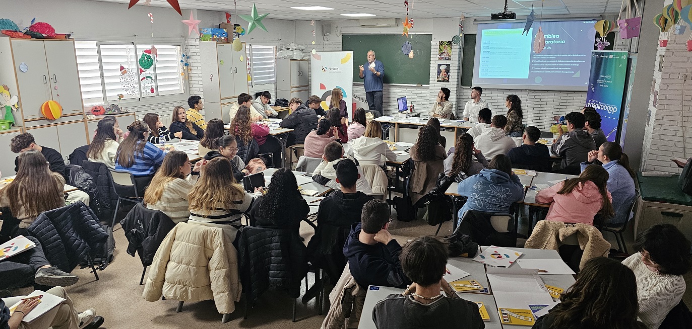 150 estudiants de cicles formatius de la Comunitat participen amb FEVECTA en els Hackatons Inspiracoop 2024