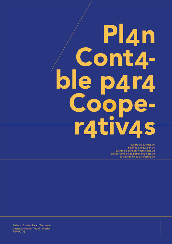 Cuaderno “Pl4n cont4ble p4r4 Cooper4tiv4s” 