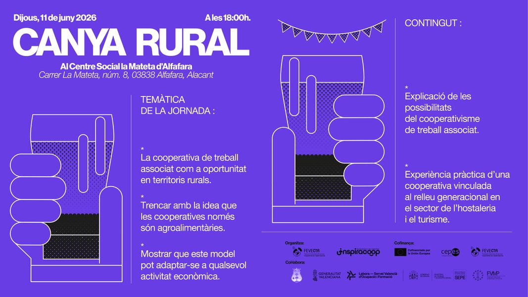 ‘Canya Rural’ a Alfafara (Alacant)